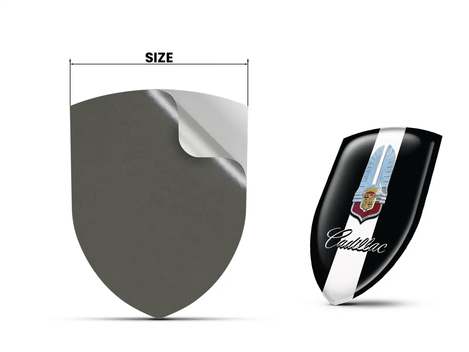 Cadillac Fahrzeugabzeichen Pro Max Robust Stilvolles Design